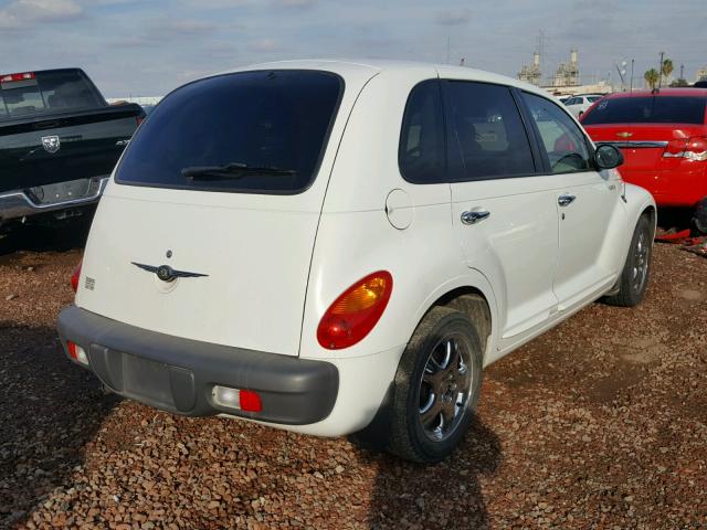 3C8FY4BB91T304990 - 2001 CHRYSLER PT CRUISER WHITE photo 4