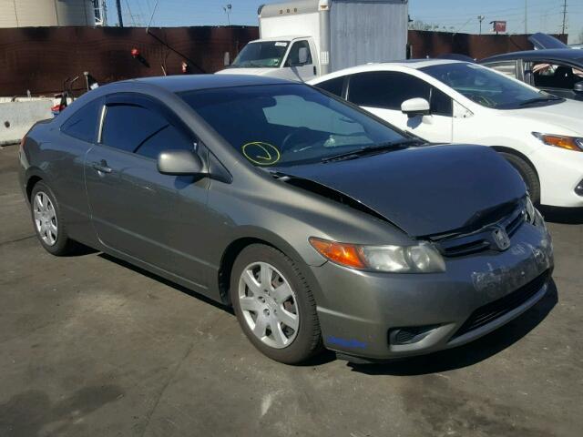 2HGFG12688H536720 - 2008 HONDA CIVIC LX GRAY photo 1