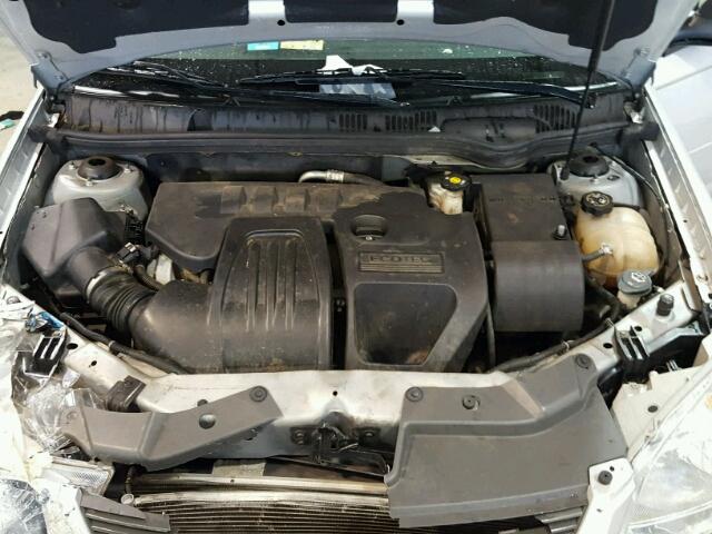 1G1AS58HX97163354 - 2009 CHEVROLET COBALT LS SILVER photo 7