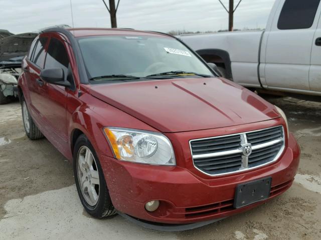 1B3HB48B67D202730 - 2007 DODGE CALIBER SX RED photo 1