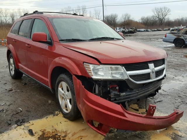 3D4GG57V69T165112 - 2009 DODGE JOURNEY SX RED photo 1