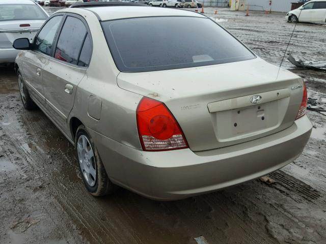 KMHDN46DX5U149242 - 2005 HYUNDAI ELANTRA GL SILVER photo 3