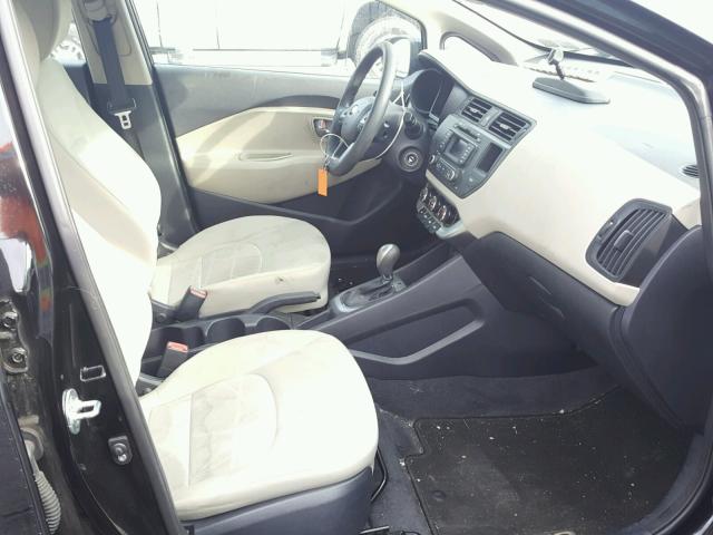 KNADM4A33D6289767 - 2013 KIA RIO LX Սև լուսանկար 5