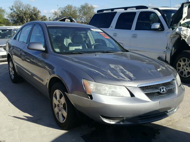 5NPET46C48H390833 - 2008 HYUNDAI SONATA GLS SILVER photo 1