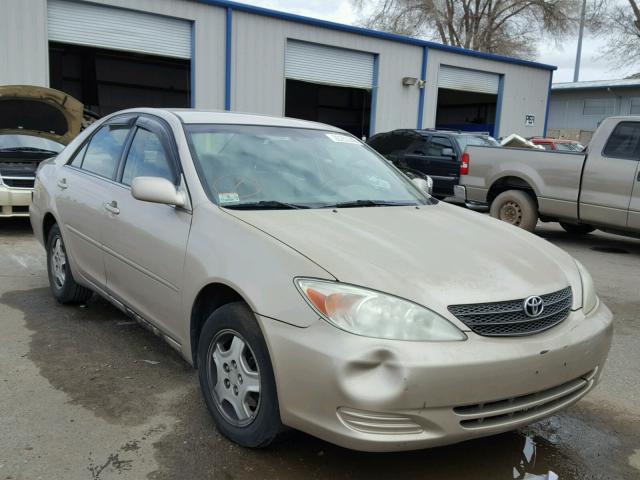 4T1BF32K93U054171 - 2003 TOYOTA CAMRY LE GOLD photo 1