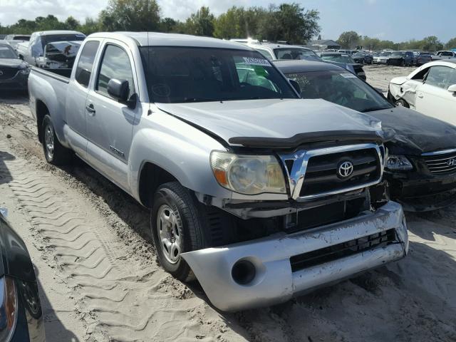 5TETX22N08Z588894 - 2008 TOYOTA TACOMA ACC SILVER photo 1