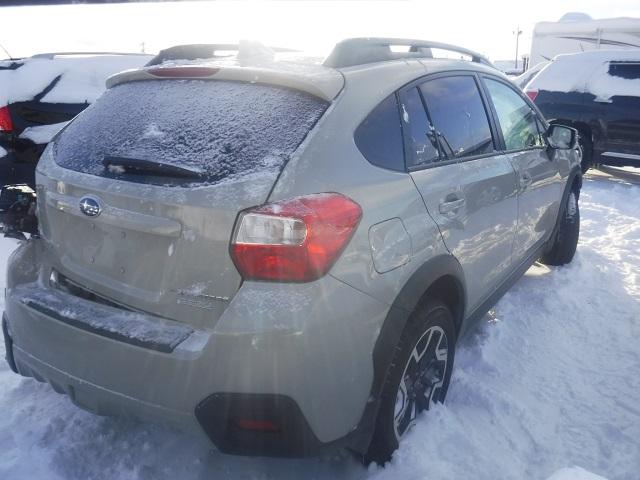 JF2GPANC7HH271137 - 2017 SUBARU CROSSTREK TAN photo 4