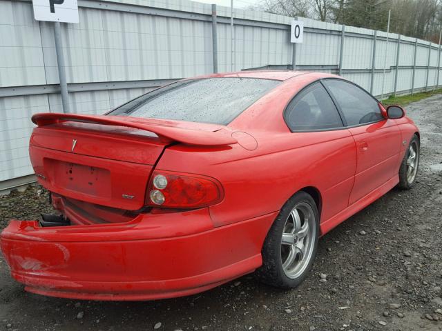 6G2VX12G94L254612 - 2004 PONTIAC GTO RED photo 4