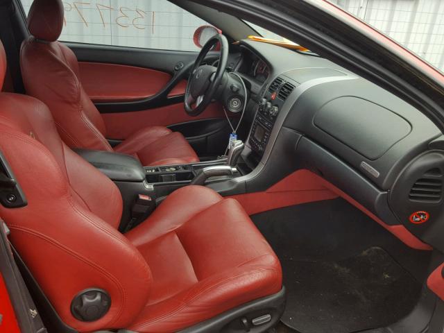 6G2VX12G94L254612 - 2004 PONTIAC GTO RED photo 5