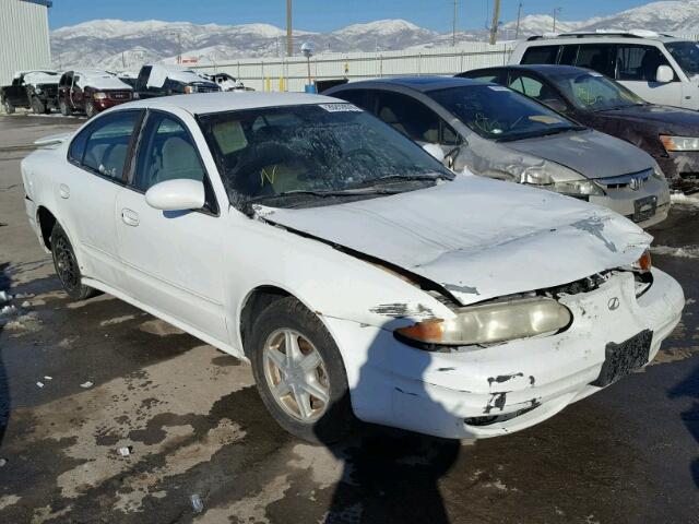 1G3NL52F12C203847 - 2002 OLDSMOBILE ALERO GL WHITE photo 1