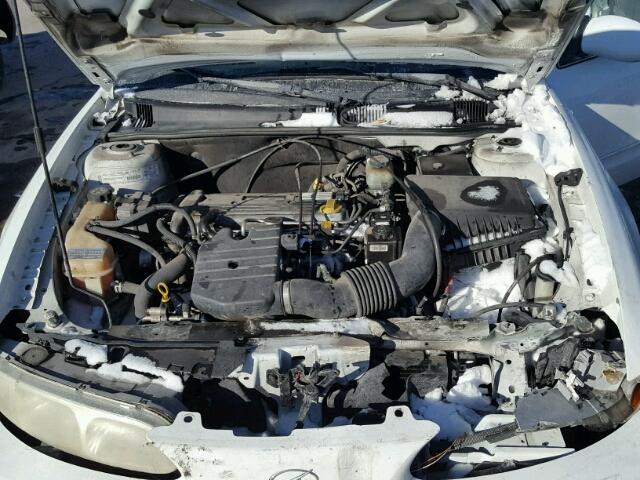 1G3NL52F12C203847 - 2002 OLDSMOBILE ALERO GL WHITE photo 7