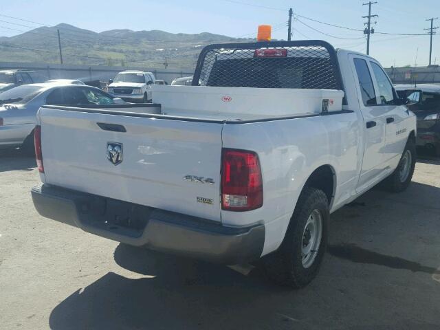 1D7RV1GP2BS693359 - 2011 DODGE RAM 1500 WHITE photo 4