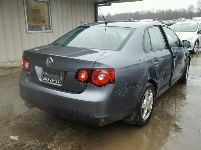 3VWRZ7AJ5AM121308 - 2010 VOLKSWAGEN JETTA SE GRAY photo 4