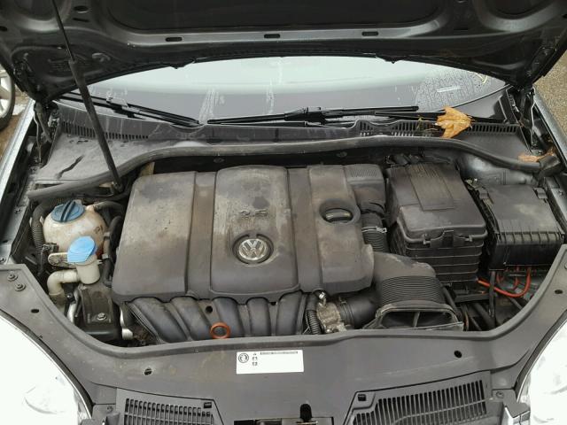 3VWRZ7AJ5AM121308 - 2010 VOLKSWAGEN JETTA SE GRAY photo 7