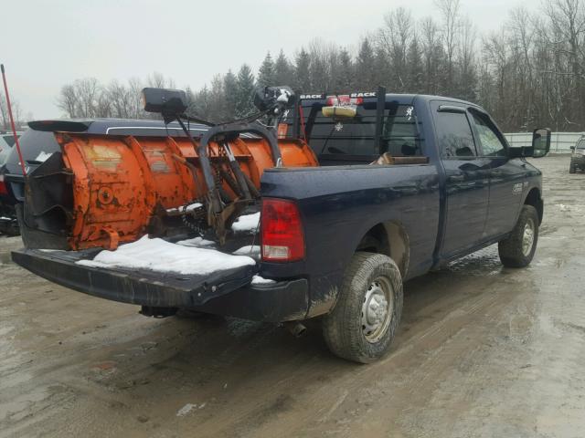 3C6TR5CT1DG555103 - 2013 RAM 2500 ST BLUE photo 4