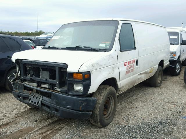 1FTSS34L78DA94052 - 2008 FORD ECONOLINE WHITE photo 2