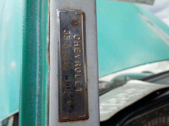 3B57J104338 - 1957 CHEVROLET PICK UP GREEN photo 10