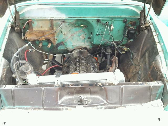 3B57J104338 - 1957 CHEVROLET PICK UP GREEN photo 7