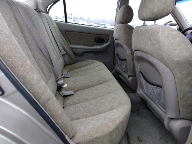 KMHDN45D61U207410 - 2001 HYUNDAI ELANTRA GL TAN photo 6