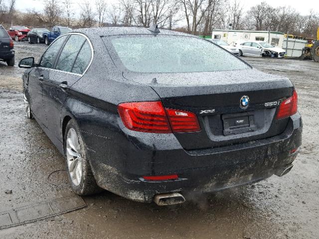 WBAKP9C51GD980399 - 2016 BMW 550 XI BLACK photo 3