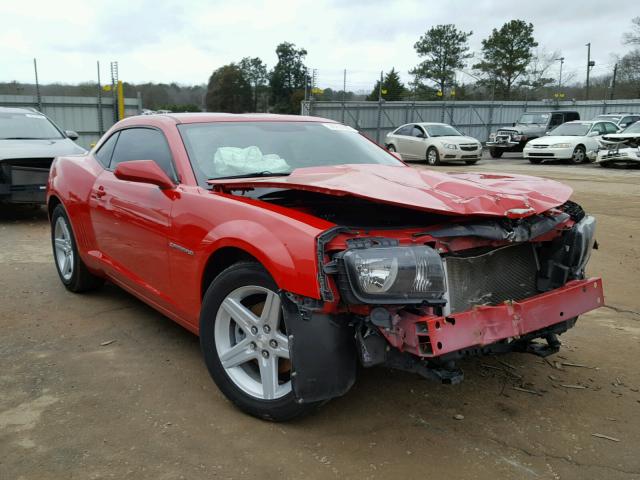 2G1FB1E39C9157199 - 2012 CHEVROLET CAMARO LT RED photo 1