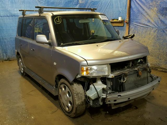 JTLKT324650173230 - 2005 TOYOTA SCION XB GRAY photo 1