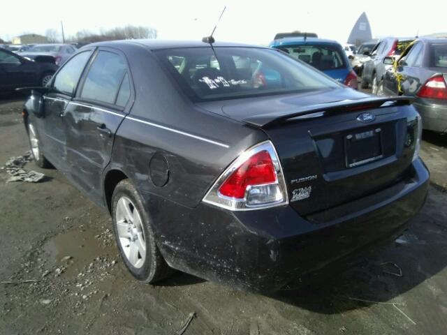 3FAHP07Z77R260155 - 2007 FORD FUSION SE CHARCOAL photo 3