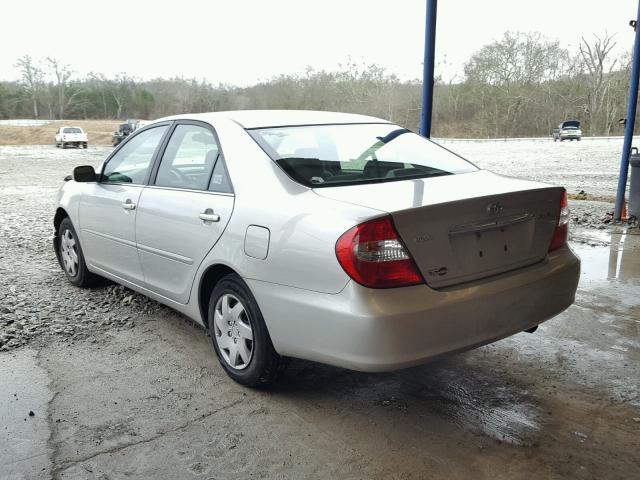4T1BE32K64U870145 - 2004 TOYOTA CAMRY LE SILVER photo 3