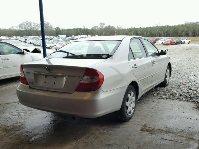 4T1BE32K64U870145 - 2004 TOYOTA CAMRY LE SILVER photo 4