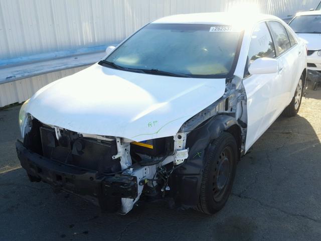 4T1BE46K48U749572 - 2008 TOYOTA CAMRY CE WHITE photo 2