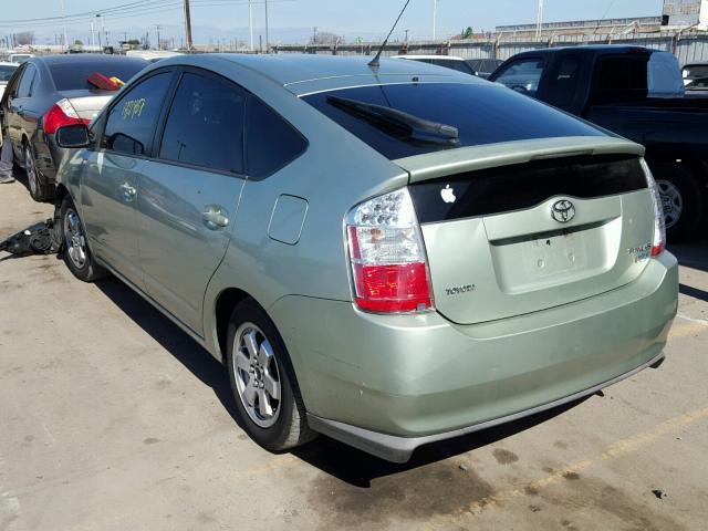 JTDKB20U887719839 - 2008 TOYOTA PRIUS GREEN photo 3