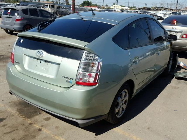 JTDKB20U887719839 - 2008 TOYOTA PRIUS GREEN photo 4