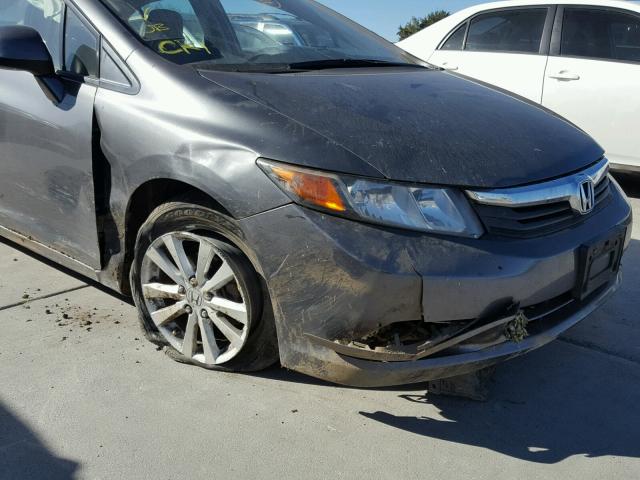 19XFB2F88CE334320 - 2012 HONDA CIVIC EX Boz foto 9