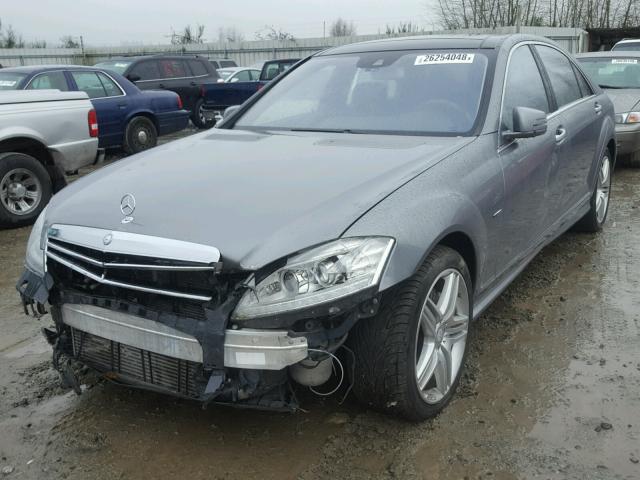 WDDNG8DB1CA431446 - 2012 MERCEDES-BENZ S 350 BLUE SILVER photo 2