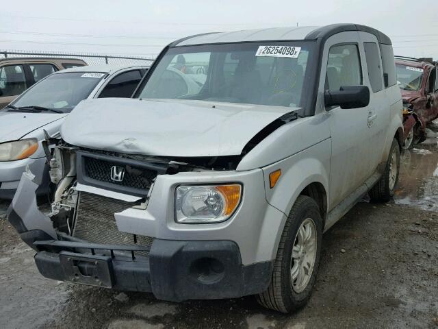 5J6YH28716L012510 - 2006 HONDA ELEMENT EX SILVER photo 2