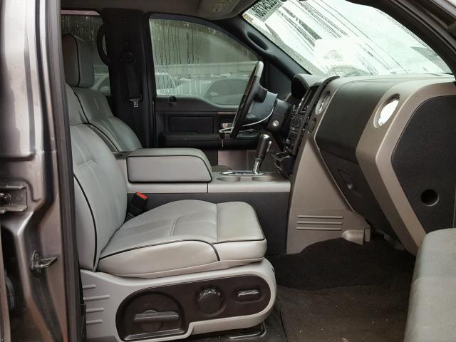 5LTPW18586FJ24233 - 2006 LINCOLN MARK LT GRAY photo 5