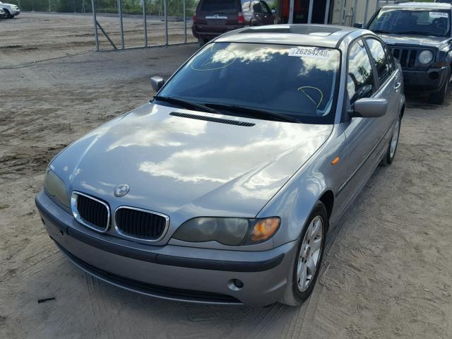 WBAEV33434KR34054 - 2004 BMW 325 I GRAY photo 2