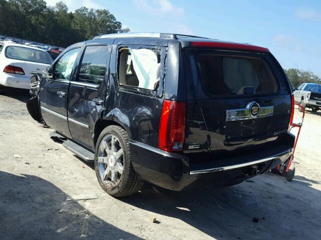 1GYS4BEF2BR367819 - 2011 CADILLAC ESCALADE L BLACK photo 3