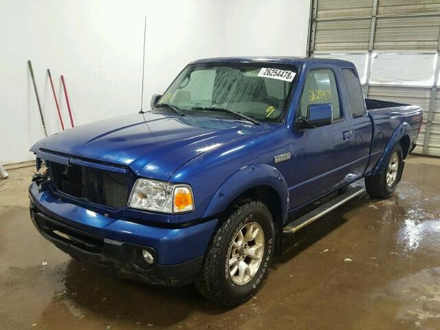 1FTLR4FE1APA32378 - 2010 FORD RANGER SUP BLUE photo 2