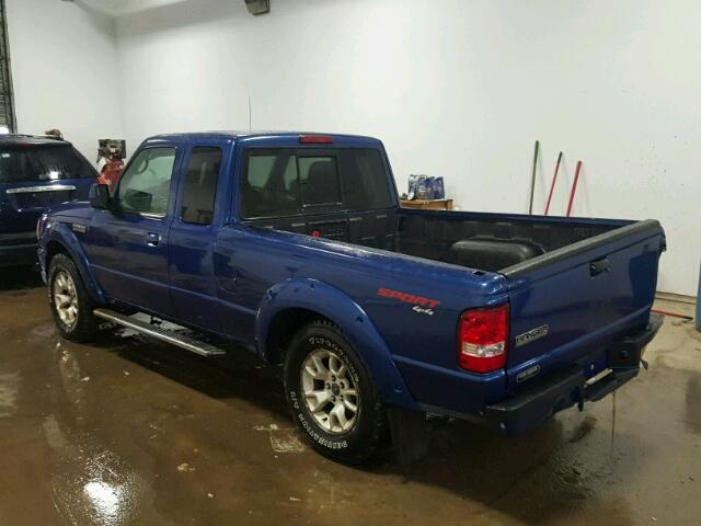 1FTLR4FE1APA32378 - 2010 FORD RANGER SUP BLUE photo 3