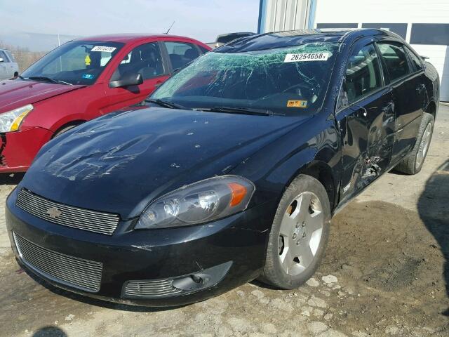 2G1WD58C669303401 - 2006 CHEVROLET IMPALA SUP 黑色 照片 2