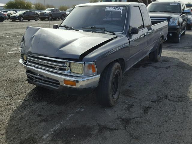 JT4VN93D5M5021185 - 1991 TOYOTA PICKUP 1/2 GRAY photo 2