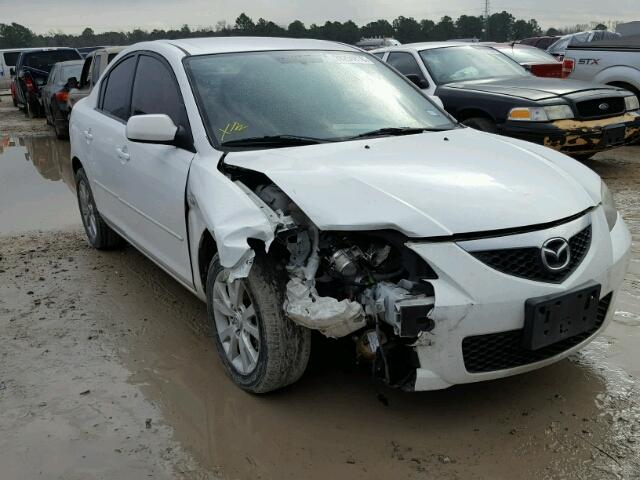 JM1BK12F181846170 - 2008 MAZDA 3 I WHITE photo 1