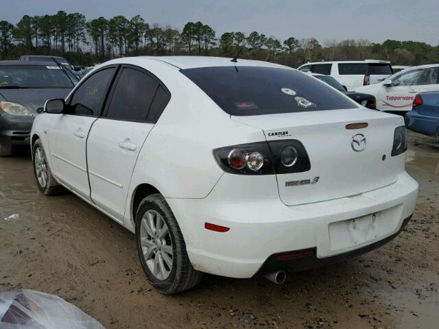 JM1BK12F181846170 - 2008 MAZDA 3 I WHITE photo 3