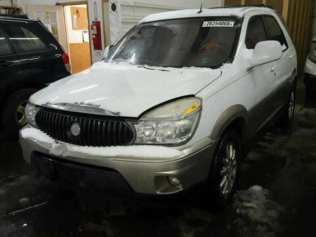 3G5DA03E75S558604 - 2005 BUICK RENDEZVOUS WHITE photo 2