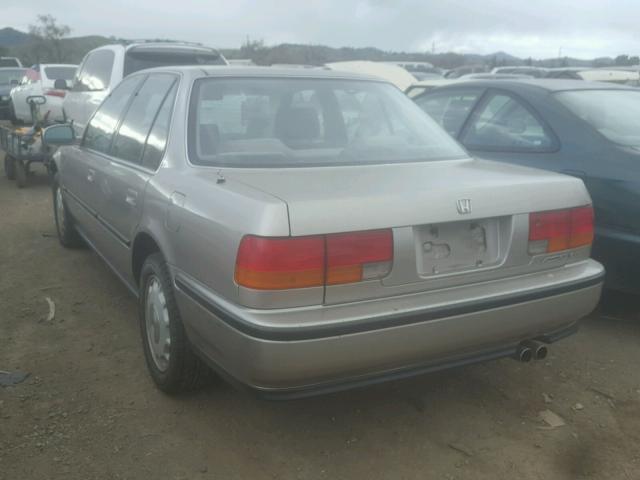 JHMCB7671NC047790 - 1992 HONDA ACCORD EX BEIGE photo 3