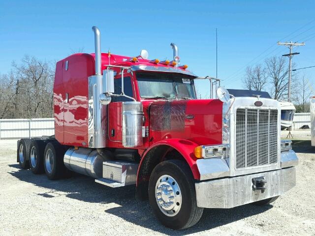 1XP5DBEX27D678861 - 2007 PETERBILT 379 RED photo 1