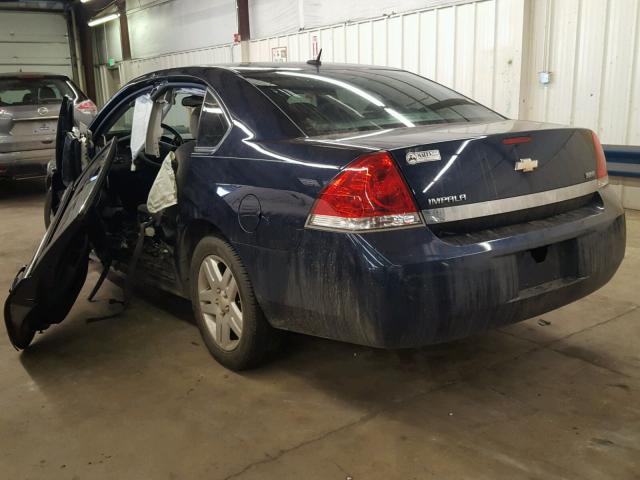 2G1WA5EK3B1101161 - 2011 CHEVROLET IMPALA LS BLUE photo 3