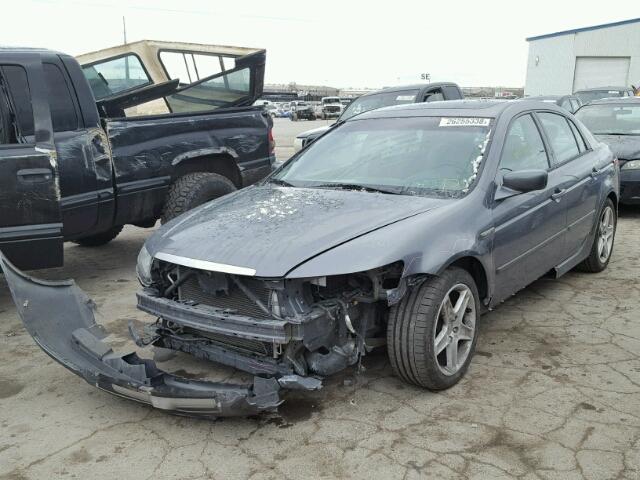 19UUA66204A052997 - 2004 ACURA TL GRAY photo 2