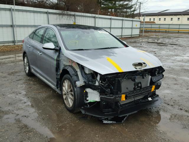 5NPE34AF9FH114601 - 2015 HYUNDAI SONATA SPO SILVER photo 1